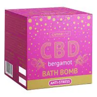 Liligrow - Cannaline Bomba de Baño Anti-Stress Bergamot 100mg CBD - cannaline bath bomb bergamot