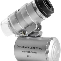 Microscopio mini 60x con luz led