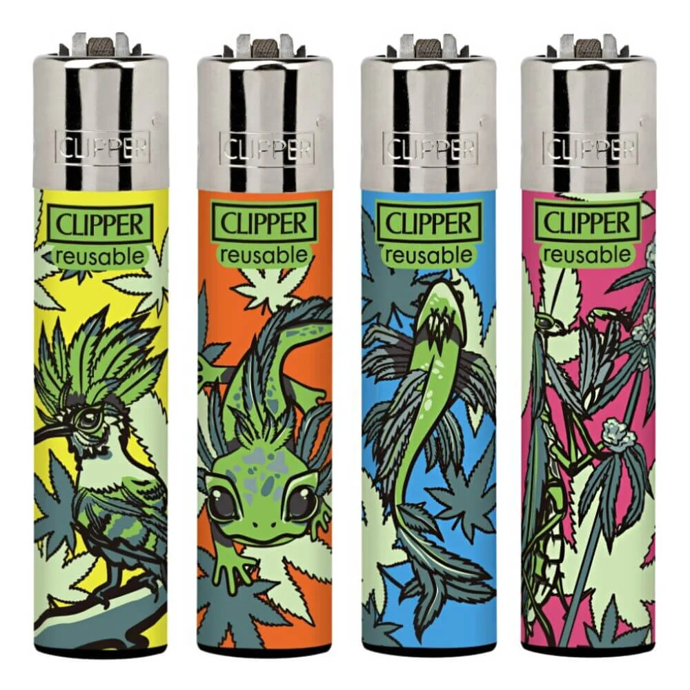 Liligrow - Clipper Mechero Animal Weed - wholesale clipper lighters animal weeds 2