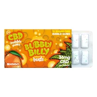 Chicles de Cannabis 36mg CBD Mango THC Free Bubbly Billy