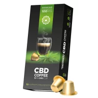 Cápsulas de Café Compatibles Nespresso con 100mg CBD Haze