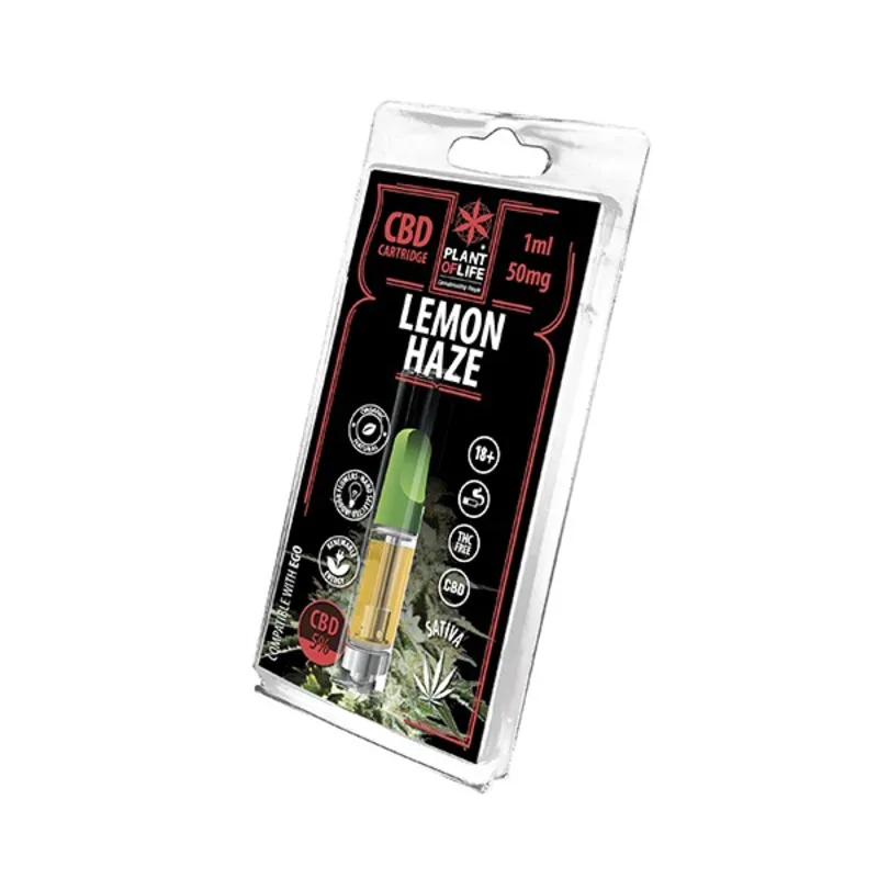 Liligrow - Cartucho E-liquido Lemon Haze 5% 1ml - cartridge eliquid lemon haze 5 1 ml
