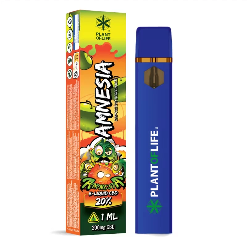 Liligrow - Vaporizador Desechable E-liquid 20% CBD Purple Haze 1ml - vaporizer eliquid 20 cbd amnesia 1ml 14 11zon