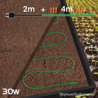 Cable de Calor 4m-30W Neptune Hydroponics