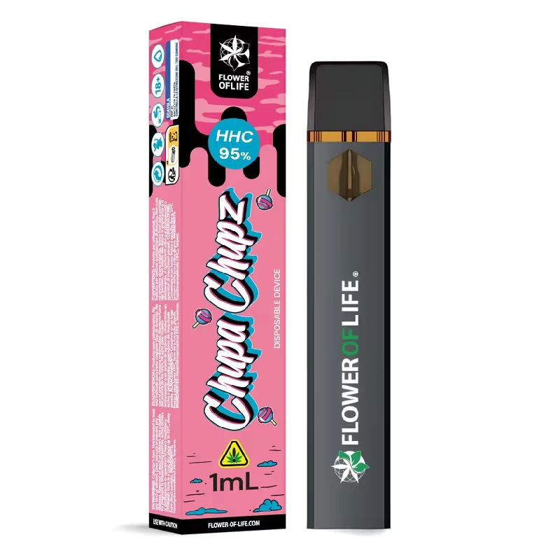 Liligrow - Vaporizador Desechable HHC 95% Chupa Chupz 1ml - disposable vaporizer hhc 95 chupa chupz 1ml
