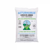 Humus de Lombriz 2,5kg - 5L Asturhumus