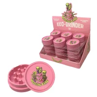 Liligrow - Grinder Plástico Pinneapple Express (50mm) - Wholesale best buds eco grinder wedding cake
