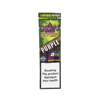 Juicy Jay's Hemp Wraps Blunt Purple (2 blunts)